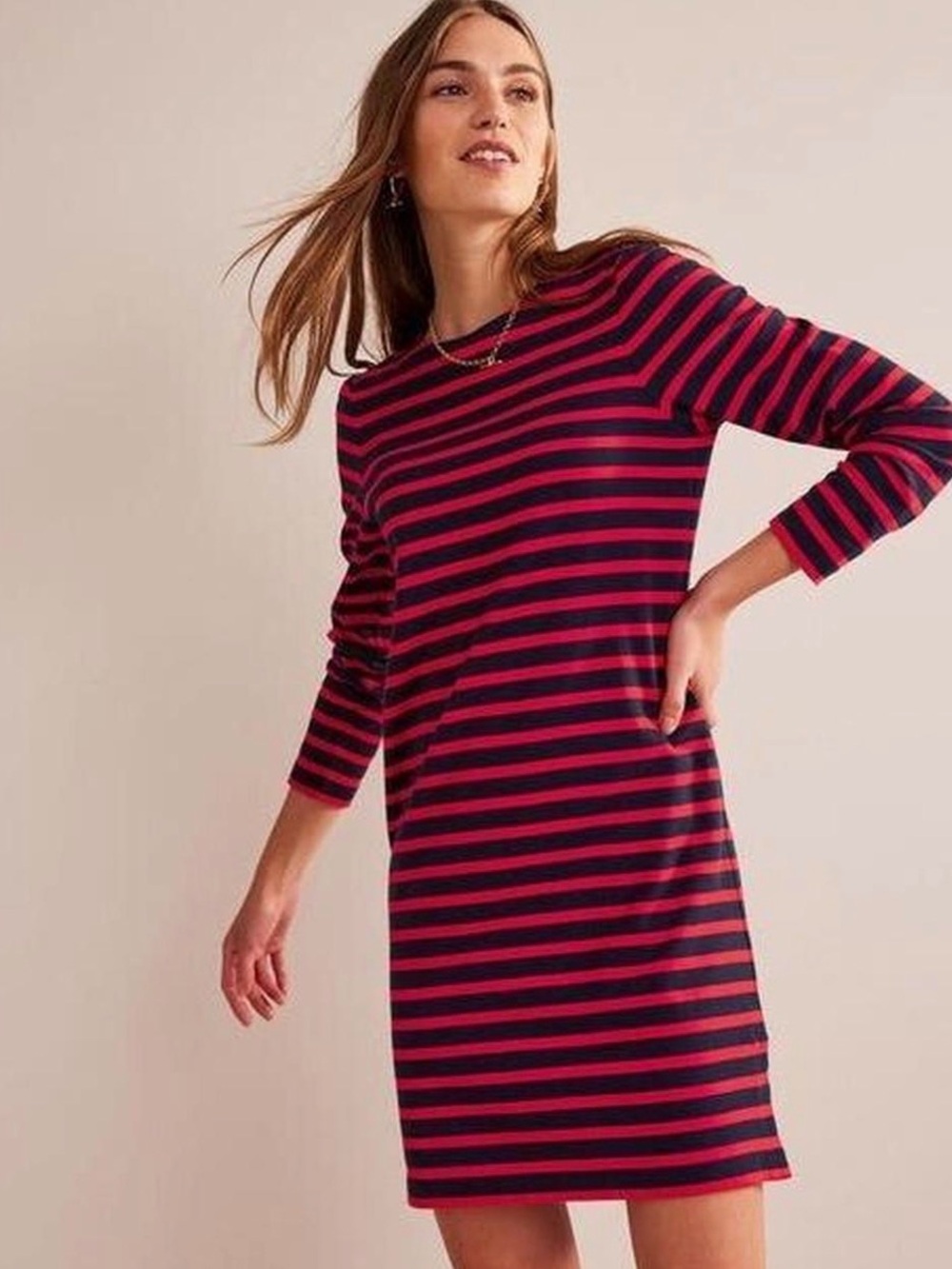 Madewell Sorbonne Dress in Sailor Stripe Size M NWT